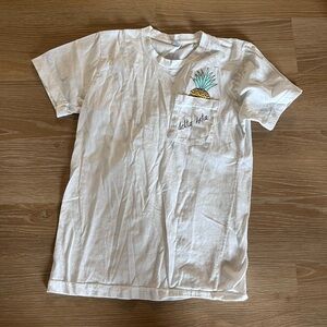 Delta Zeta pineapple pocket white tshirt